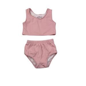 June & January Blush Pink Two Piece Bikini Swimsuit